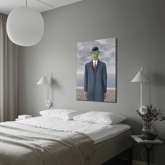 Wallity El hijo del hombre de René Magritte - 70 x 100 cm Wallity El hijo del hombre de René Magritte - 70 x 100 cm